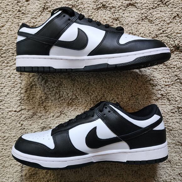 Wmns Nike Dunk Low Black White Brand New Sz 11 - Picture 3 of 8
